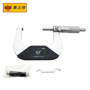 鹰之印工业级高精度外径千分尺0-25mm/25-50mm/50-75mm